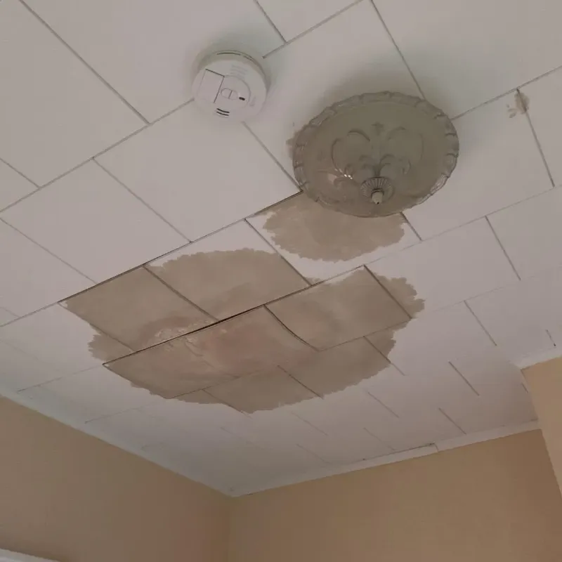 Ceiling Water Damage Repair in Johnston, RI